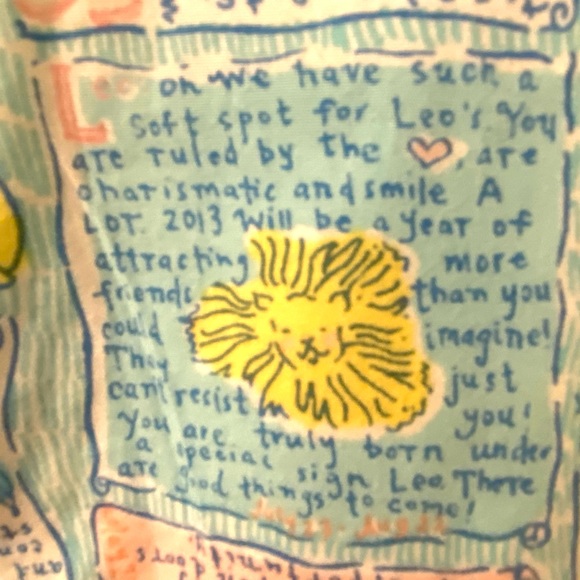 Lilly Pulitzer Written in the Stars shift. - Picture 4 of 6